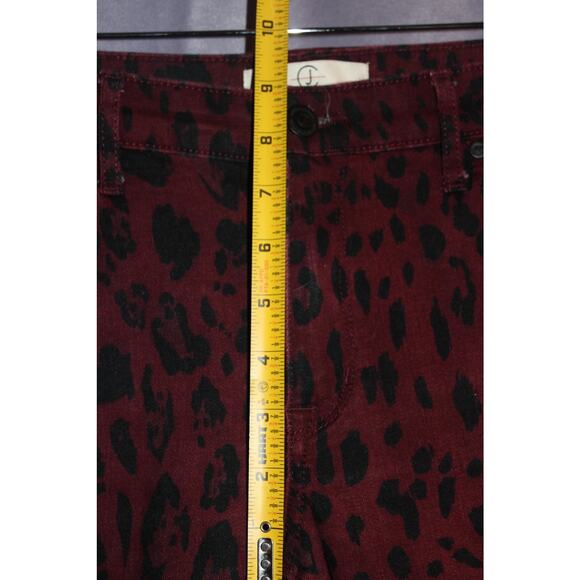 Cookie Johnson Leopard Skinny Jeans Animal Print Cheetah Woman 8/29 - Picture 4 of 7